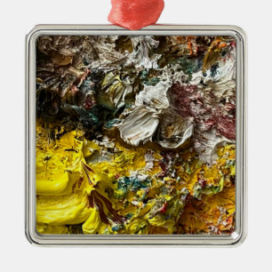 Ornamento De Metal Paleta de artistas #1
