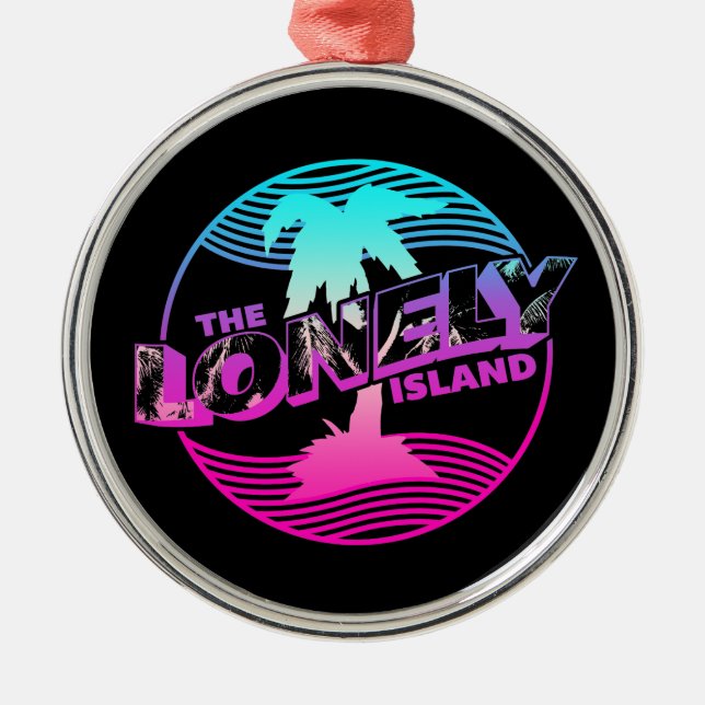 Ornamento De Metal Palmas (Frente)