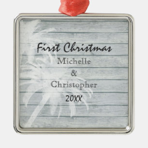 Ornamento De Metal Palmeiras personalizadas ~ Wood Beach 1rua Natal