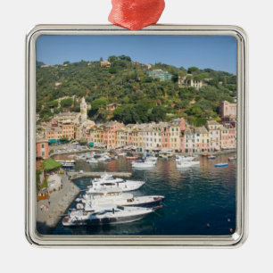 Ornamento De Metal Panorama de Portofino