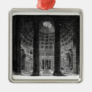 Ornamento De Metal Panteon Ornament