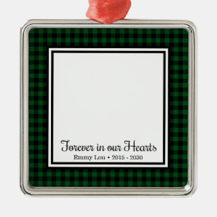 Ornamento De Metal Para sempre em nosso gato de coração