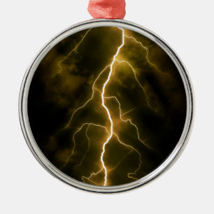 Ornamento De Metal Parafuso do relâmpago