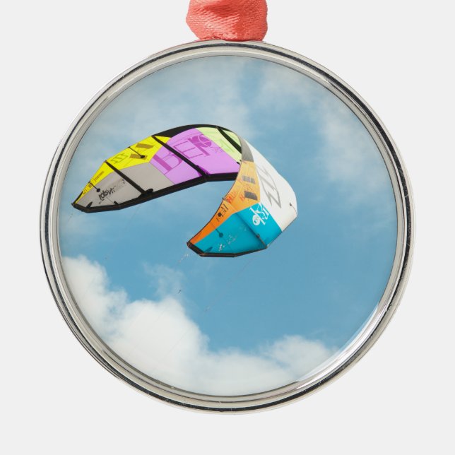 ORNAMENTO DE METAL PARAGLIDING (Frente)
