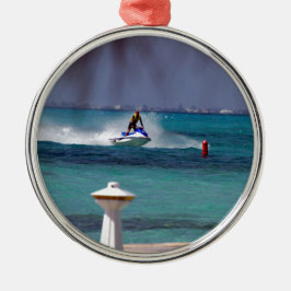 Ornamento De Metal Paraíso de Jet Ski