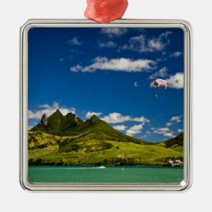 Ornamento De Metal Parasailing à vista do impressionante Leão