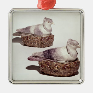 Ornamento De Metal Pares de tureens da cerâmica de Staffordshire