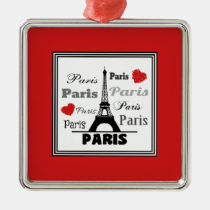 Ornamento De Metal Paris