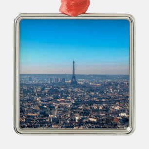Ornamento De Metal Paris Skyline