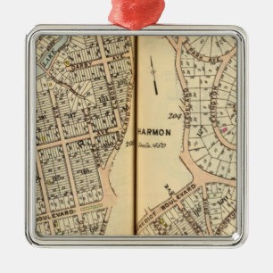 Ornamento De Metal Parque de Harmon, New York 2