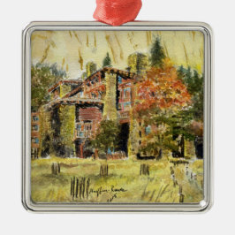 Ornamento De Metal Parque nacional de Yosemite:  O hotel de Ahwahnee