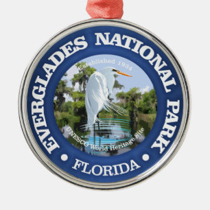 Ornamento De Metal Parque Nacional Everglades (arrependimento)