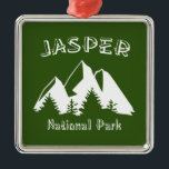 Ornamento De Metal Parque Nacional Jasper<br><div class="desc">O Parque Nacional Jasper,  em Alberta,  Canadá,  cobrir uma extensa região de robustos caminhos de sertão e terreno montanhoso justapostos contra ecossistemas frágeis protegidos,  assim como o famoso campo de gelo da Colúmbia.</div>