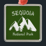 Ornamento De Metal Parque Nacional Sequoia<br><div class="desc">O Parque Nacional Sequoia é uma das joias da coroa do nosso Sistema Nacional de Parque,  Sequoia nunca deixa de surpreender!</div>