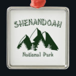 Ornamento De Metal Parque Nacional Shenandoah<br><div class="desc">Com a Skyline Drive,  montanhas intermináveis,  e vida selvagem diversa,  Shenandoah tem tudo!</div>