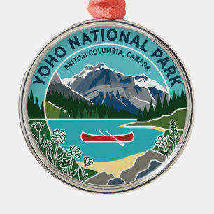 Ornamento De Metal Parque Nacional Yoho Canadá