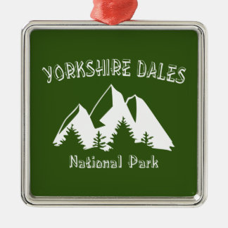 Ornamento De Metal Parque Nacional Yorkshire Dales