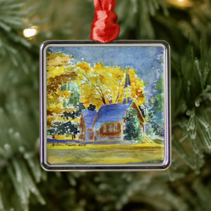 Ornamento De Metal Parque Nacional Yosemite: Capela do Vale