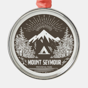Ornamento De Metal Parque Provincial Mount Seymour