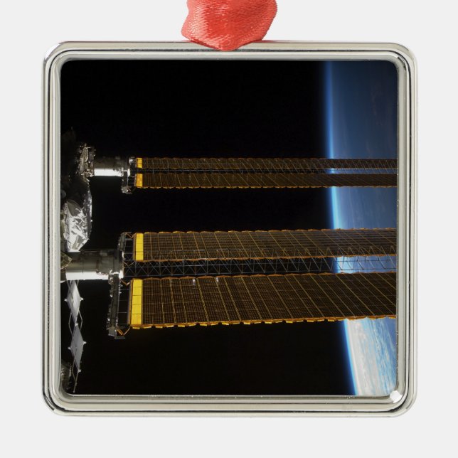 Ornamento De Metal Parte da Estação Espacial Internacional 2 (Frente)