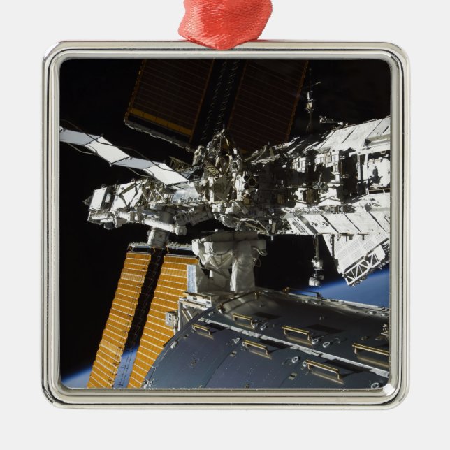 Ornamento De Metal Parte do laboratório Columbus (Frente)