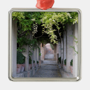 Ornamento De Metal Passagem Coberta por Folhagem, Espanha