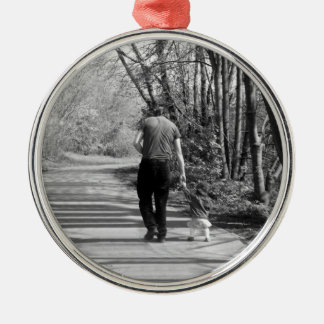 Ornamento De Metal Passeio com pai