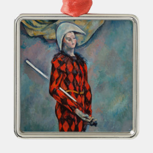 Ornamento De Metal Paul Cezanne - Arlequim