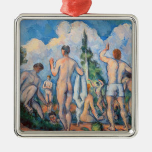 Ornamento De Metal Paul Cezanne - Banhistas
