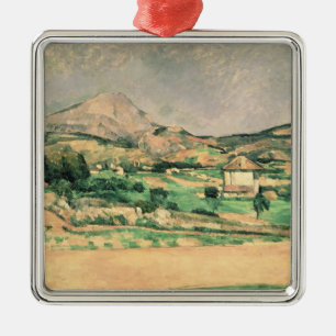 Ornamento De Metal Paul Cezanne Montagne Sainte-Victoire, c.1882-85