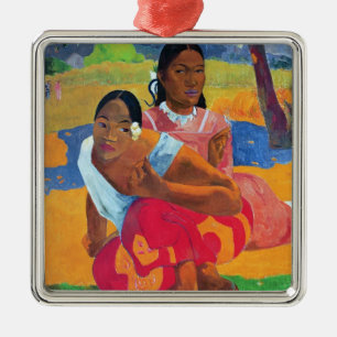 Ornamento De Metal Paul Gauguin Nafea Faaipoipo (quando for você