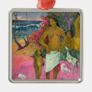 Ornamento De Metal Paul Gauguin uma caminhada pelo mar, 1902