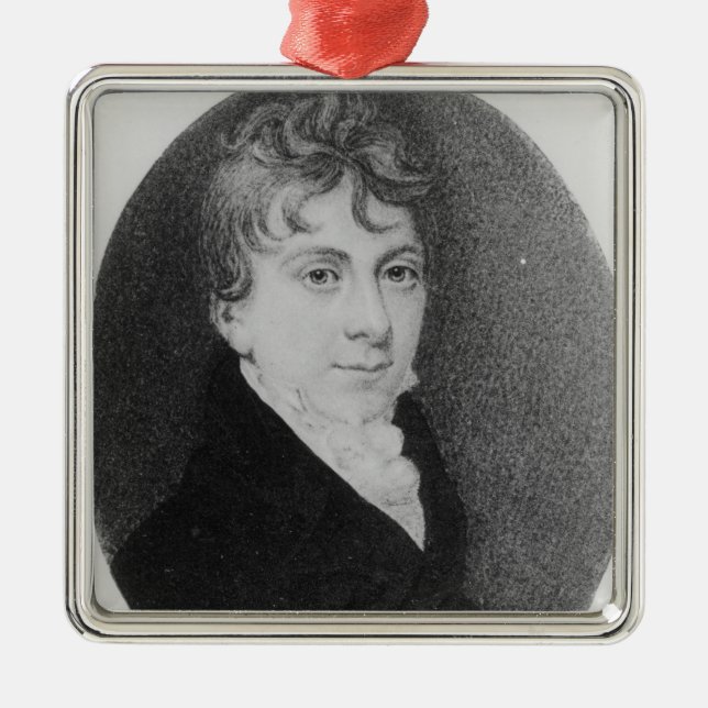 Ornamento De Metal Pavão do amor de Thomas (Frente)