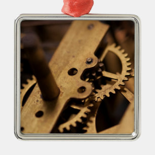 Ornamento De Metal Peças Internas de Relógio Antigo