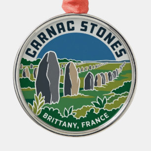 Ornamento De Metal Pedras de Carnac França