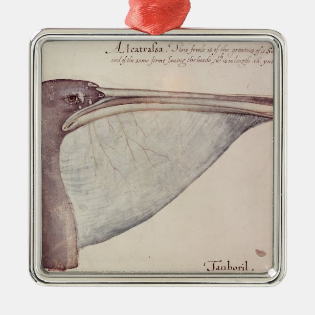Ornamento De Metal Pelicano, c.1590 (Frente)