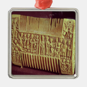 Ornamento De Metal Pente litúrgico, escola de St Albans, c.1120