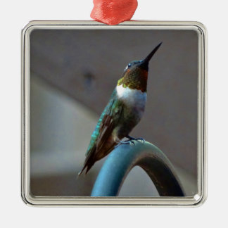 Ornamento De Metal Pequeno beija-flor