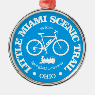 Ornamento De Metal Pequeno Caminho Cênico de Miami (ciclismo)