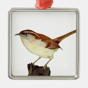 Ornamento De Metal Pequeno Wren