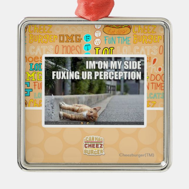 Ornamento De Metal Percepção de Fuxing Ur (Frente)