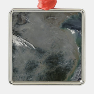 Ornamento De Metal Perigo sobre a China Oriental