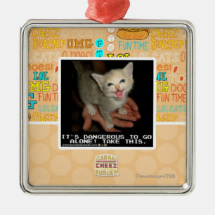 Ornamento De Metal Perigoso