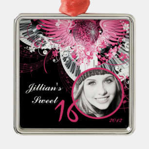 Ornamento De Metal Personalizado Ornament Ocean Sweet 16 Dance Person
