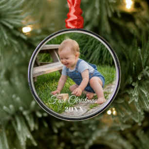 Ornamento De Metal personalizar modelo profissional Premium Round