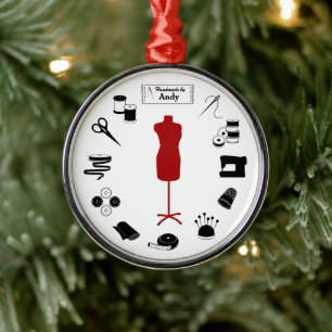 Ornamento De Metal Personalizar o Pedido de Etiquetas