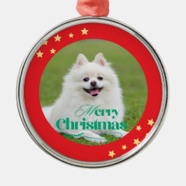 Ornamento De Metal Personalized Christmas Ornament
