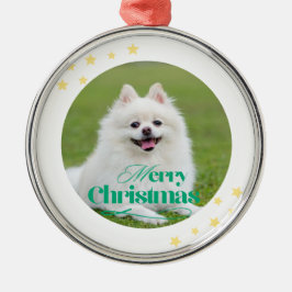 Ornamento De Metal Personalized Christmas Ornament