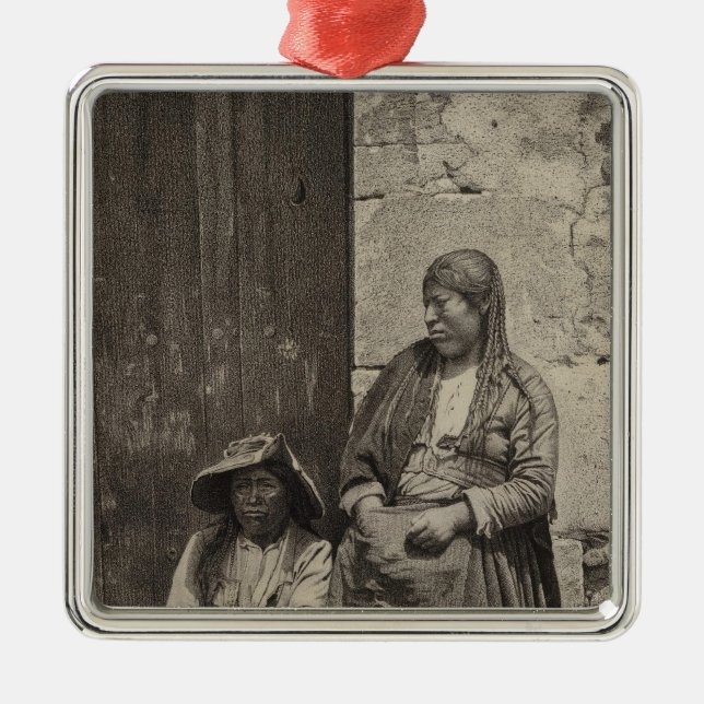 Ornamento De Metal Peru (Frente)