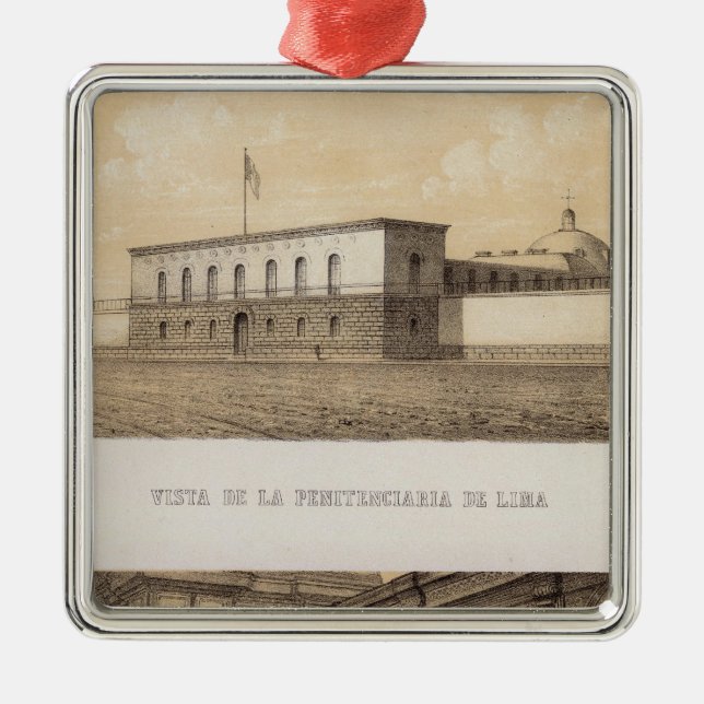 Ornamento De Metal Peru 18 (Frente)